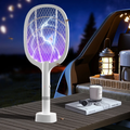 Raquette anti-Moustique Rechargeable 2en1