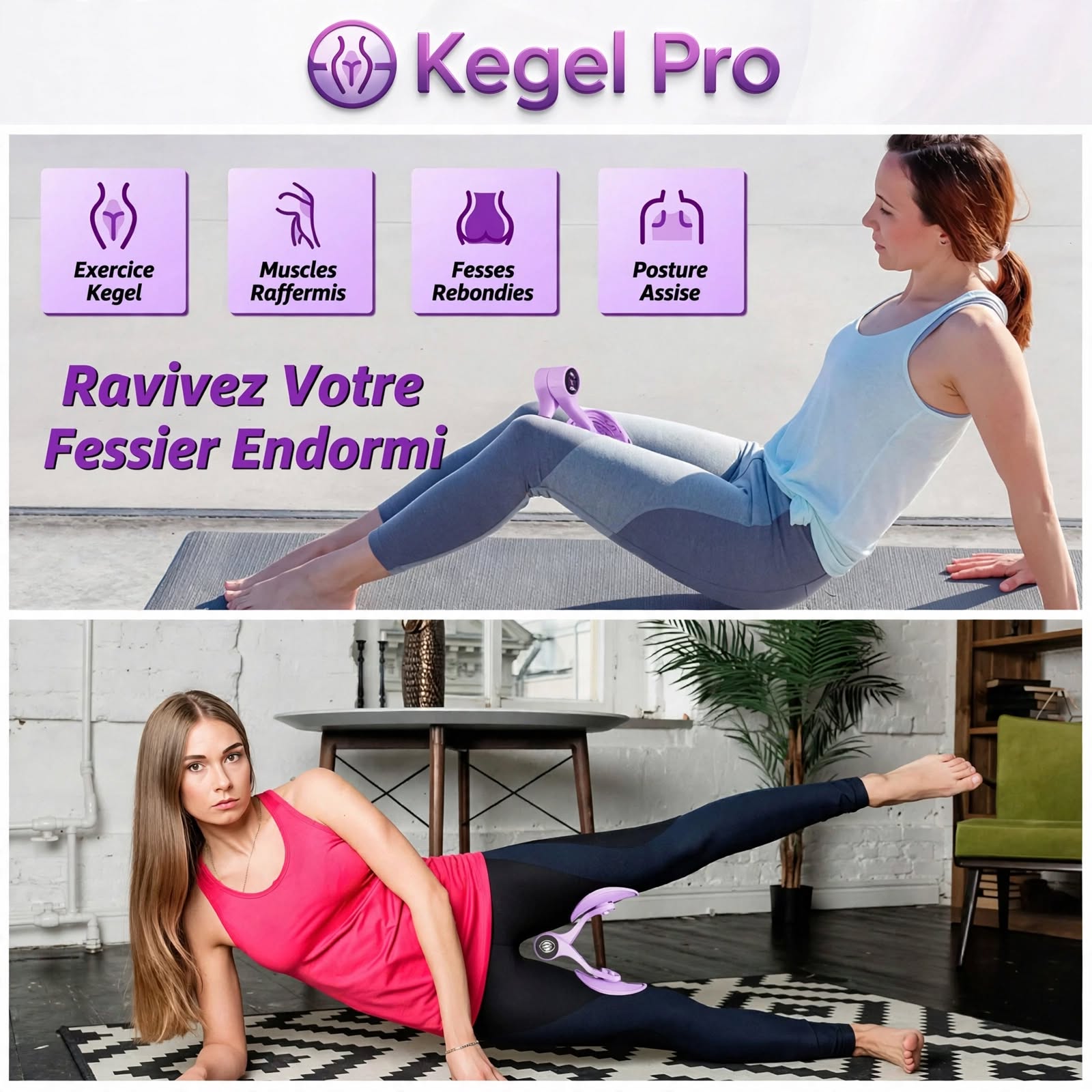 Kegel Pro- Renforcez le périnée, Gardez la confiance intime.